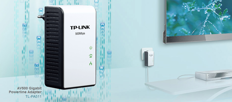 AV500 Gigabit Powerline Adapter TL PA511