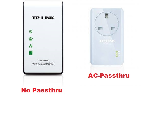 Powerline Adapter passthru