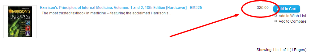 Harrisons Principles of Internal Medicine Unibooks Unibooks: Harrisons Principles of Internal Medicine price